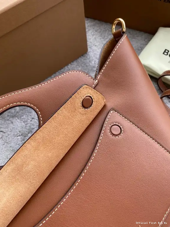 Official First Bag Ru BURBERRY Tote Pocket 0506